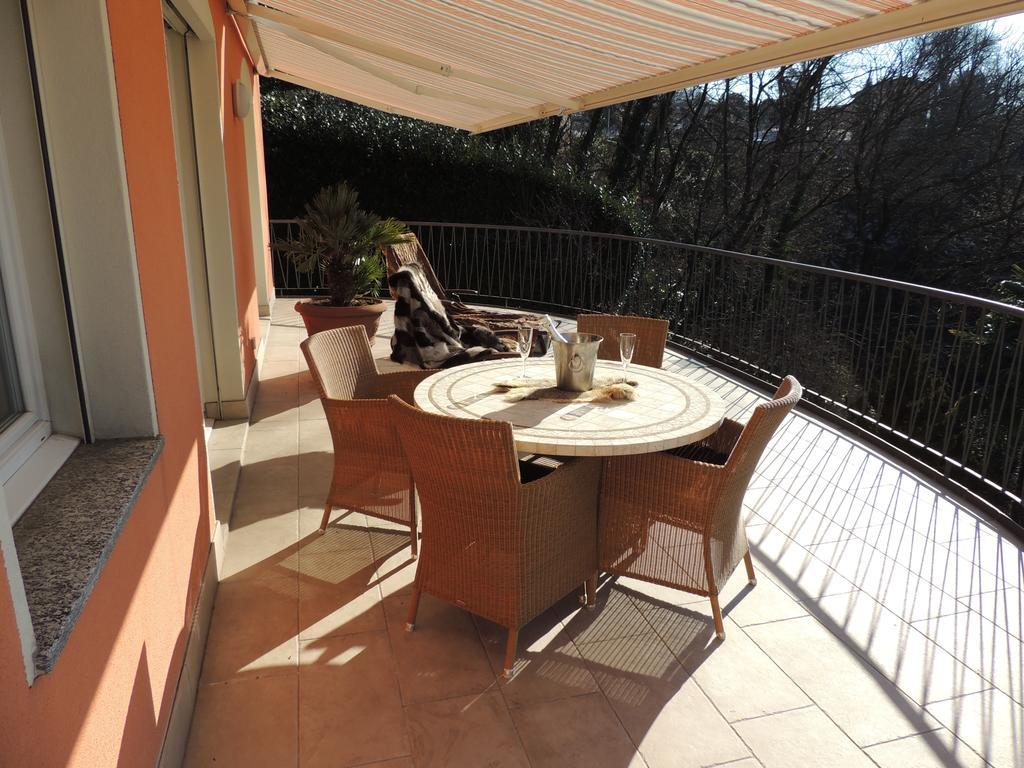 Sonniges Paradies Mit Seeblick Und Panoramaterrasse Lugano Dış mekan fotoğraf