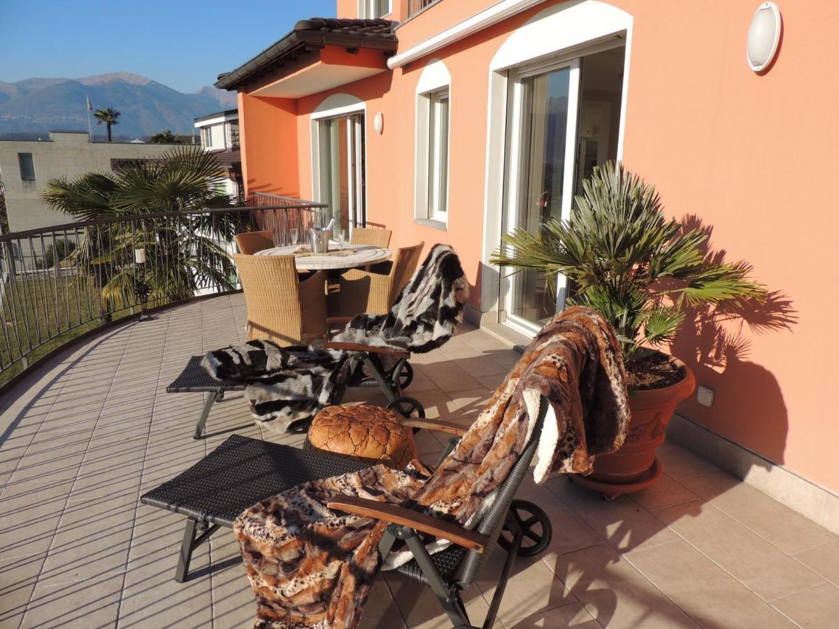 Sonniges Paradies Mit Seeblick Und Panoramaterrasse Lugano Dış mekan fotoğraf